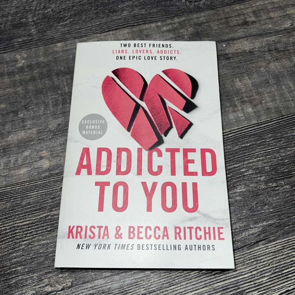 SIGNED Addicted to You by Krista Ritchie and Becca Ritchie (2022, Paperback)